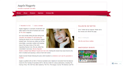 Desktop Screenshot of angelahaggerty.com